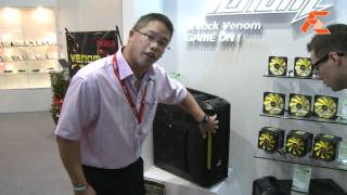 AKASA  Venom Toxic and Strike chassis @ Computex 2011