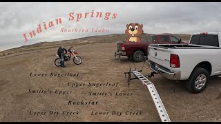 Riding my Honda 300L at Indian Springs in the South Hills of Southern Idaho