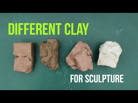 Different Types of Clay Best Clay for Sculpting #clay #sculpture #artist #art #sculptzone