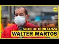 EN VIVO: Walter Martos solicita voto de confianza al Congreso del Perú