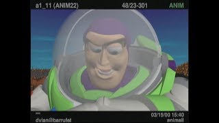 Buzz Lightyear Opening Scene Production Progression - Toy Story 2 Behind the Scenes