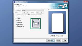 Setting Up a Plastic Card Document with BarTender Software Tutorial