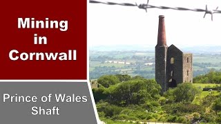 Prince of Wales Cornish Engine House at Phoenix United Mine - Tin Mining in Cornwall