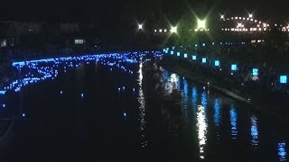 潮来市で天の川の嫁入り舟