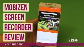 Mobizen Screen Recorder for Android Review