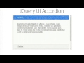 JQuery UI Simple Accordion Example