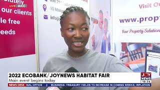 2022 Ecobank JoyNews Habitat Fair: The main event begins today - News Desk