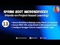 Spring Boot MicroServices  Tutorial : Securing MicroServices using Spring Security OAuth2