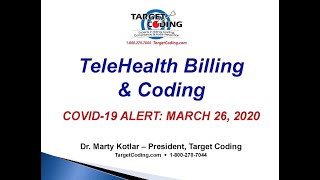 Target Coding Video - TeleHealth Billing & Coding