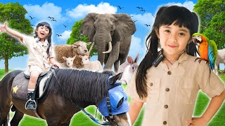 SAMANTHA SEHARIAN NAIK KUDA PONI LUCU 😍 KOMPILASI VIDEO JALAN JALAN DI KEBUN BINATANG