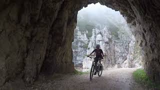 Strada degli Eroi Rifugio Papa in MTB