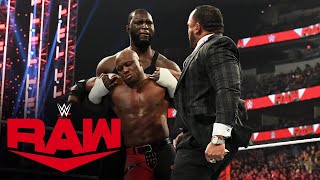 MVP helps Omos launch a sneak attack on Bobby Lashley: Raw, April 4, 2022
