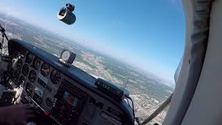 Beechcraft Sundowner landing KADS