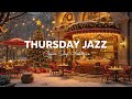 Thursday Night Jazz - Instrumental Relaxing Jazz Music at Cozy Coffee Shop ~ Christmas Jazz Music