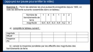 statistiques (3) -4ème-