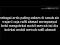 koleksi mobil raffi ahmad dari awal hingga saat ini terbaru