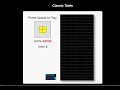 Classic Tetris Game in JavaScript