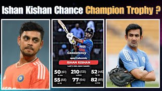 Ishan kishan inclusion in champion trophy ? Gmabhir gave positive statement on ishan few year back