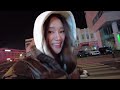 中国旅行vlog 韩国女人独自来到了中国最大的冬季城市哈尔滨！