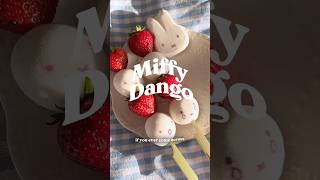 Miffy dango +strawberries = heaven 🥹🍓 #aesthetic #cozy