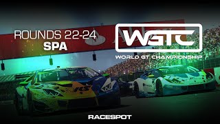 World GT Championship on iRacing | Rounds 22-24 at Spa-Francorchamps