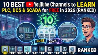 10 Best YouTube Channels to Learn PLC, DCS & SCADA for Free in 2026 (Ranked)