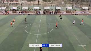 Top Corner vs Team Thunder FC Youth League Season 2  Total Football broadcast