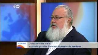 Juan Antonio Mejía denuncia la violencia civil en Honduras