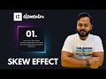 Add Skewed Effect in Elementor - Amazing Elementor CSS Trick