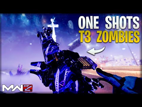 MW3 Zombies – USE THIS weapon to ONE SHOT KILL level 3 zombies! (Melt bosses!)