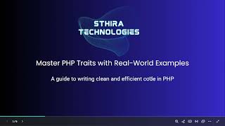 Stop Repeating Yourself! Master PHP Traits for Cleaner Code