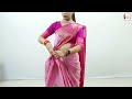 banarasi silk saree draping tutorial step by step sari draping in easy steps sari draping guide