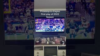 Philadelphia Eagles first play of 2022 Season