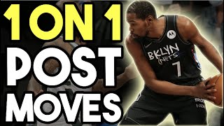 1 on 1 Post Moves In Basketball