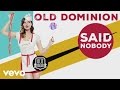 Old Dominion - Said Nobody (Audio)
