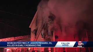Fire that killed Worcester firefighter under investigation