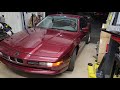 e31 1996 840ci pulling in getting ready for s62 heart transplant...