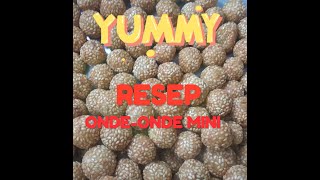 Resep sederhana ONDE-ONDE mini || how to make original food Tiongkok