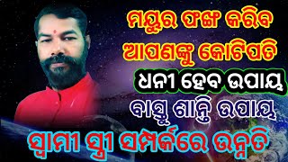 ମୟୁର ପଙ୍ଖ ଆପଣଙ୍କୁ କରିବେ କୋଟିପତି/ବାସ୍ତୁ ଶାନ୍ତି ଉପାୟ/ଧନୀ ହେବାର ସରଳ ଉପାୟ/ସ୍ଵାମୀ ସ୍ତ୍ରୀ ସମ୍ପର୍କରେ ଉନ୍ନତି