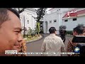 prabowo temui jokowi untuk laporkan hasil kunker primetime news