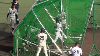 【大学代表候補合宿初日/フリーバッティング】2018/12/01立教大3年生・藤野 隼大(大井中※上福岡シニア→川越東高)