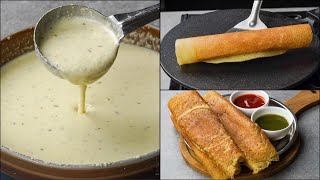 Aloo Dosa Recipe | Suji Aloo Dosa | Perfect Potato Suji Dosa Recipe At Home | Easy Dosa Recipe