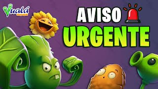 Anuncio URGENTE 🚨 ...    Las Plantas y los Zombies se invadieron el canal!! 🍃🧟