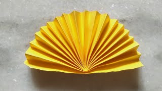 how to make paper fan