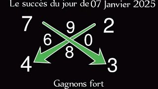 LA CROIX DU JOUR DE 07 JANVIER 2025 et LE CALCUL DES PIONS FORT POUR GAGNER AU LOTTO