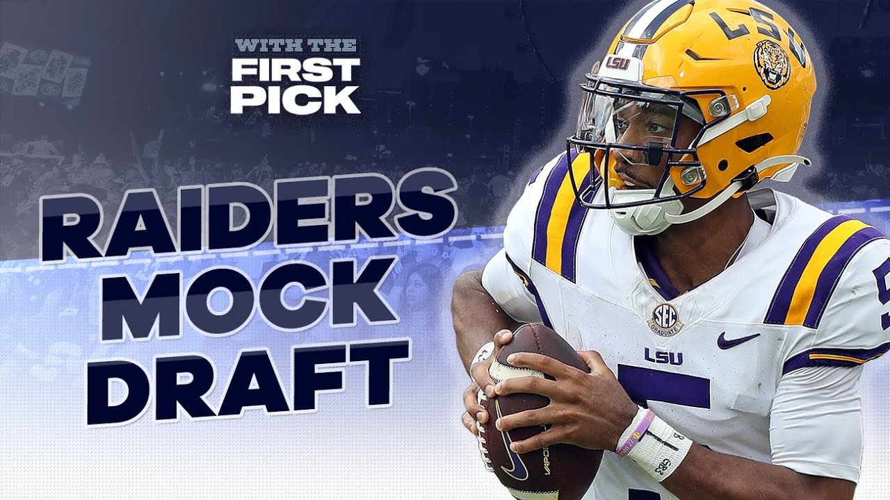 2024 NFL Mock Draft: Raiders NEED To Take A Quarterback No Matter What ...