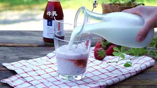 Homemade Strawberry Mixer