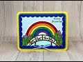 How To Make A Make Rainbow Bridge Card! Stephanie's Crafting Corner #116