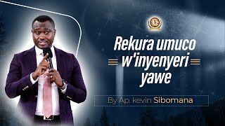 Rekura umuco w'inyenyeri yawe by Apostle Kevin SIBOMANA