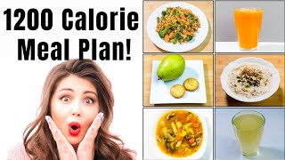 1200 Calorie Diet Plan with Home Made Foods |Healthy & Effective Weight Loss Meal Plan at Home